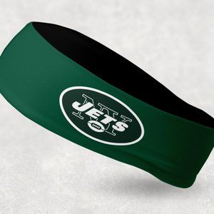 NEW - Reversible New York Jets Headband